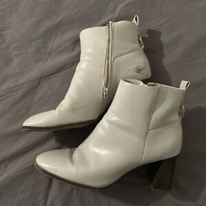 Life stride white boots.